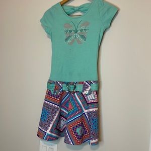 lilt Butterfly print dress Sz 14